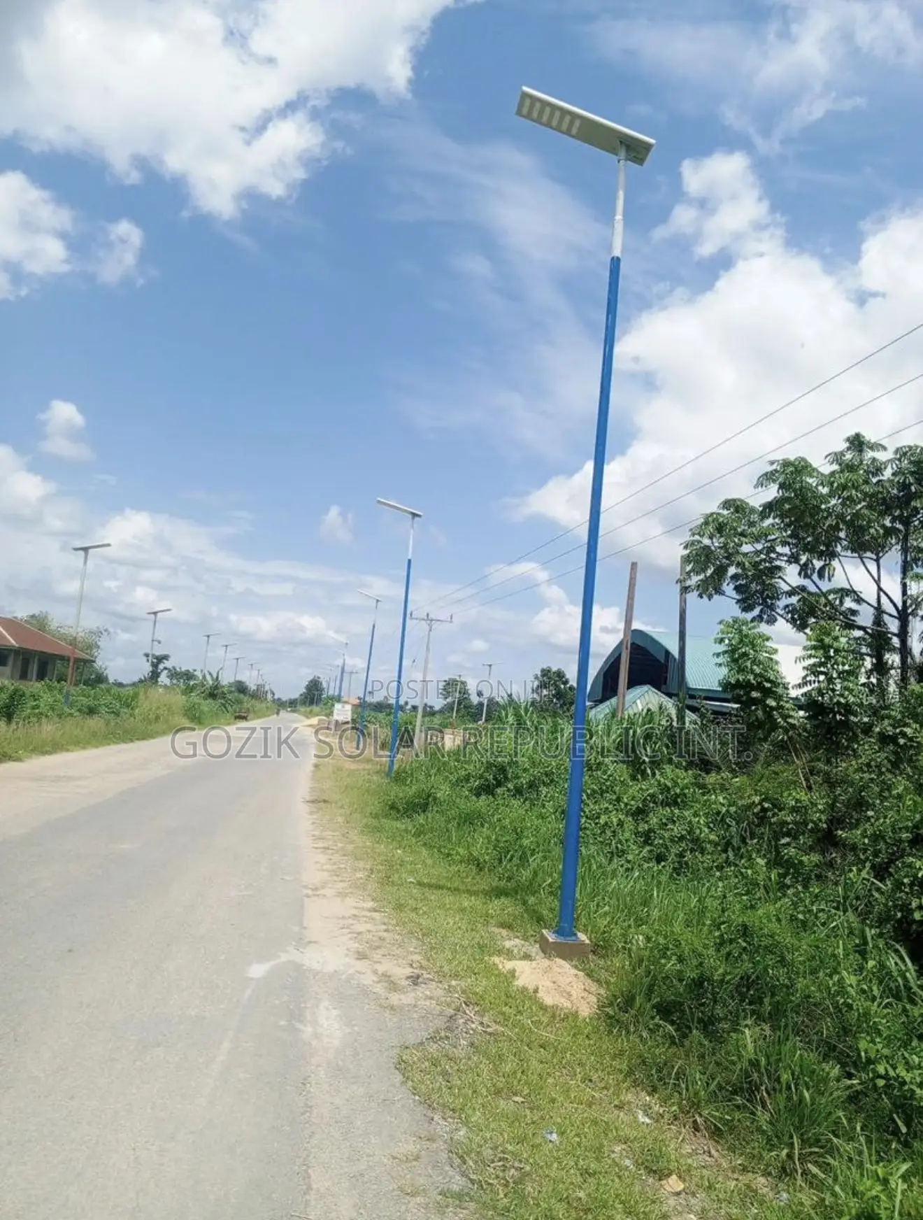 100w Solar Light for Highway Project