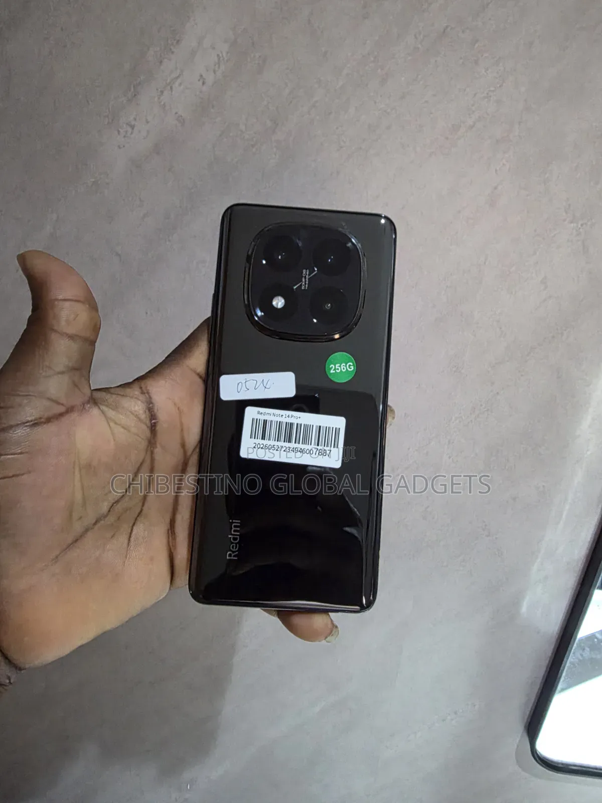 Xiaomi Redmi Note 14 Pro+ 5G 256 GB Black