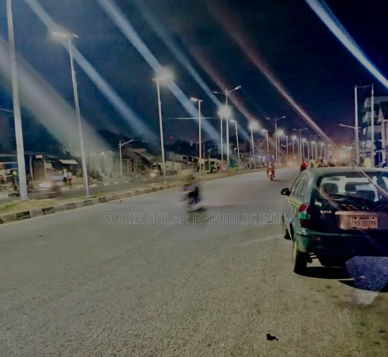 100w Solar Light for Highway Project