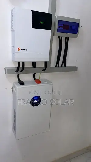 Srne 5kva Inverter / Deye 5kwh Battery / 4pcs 650w Panels Full Setup