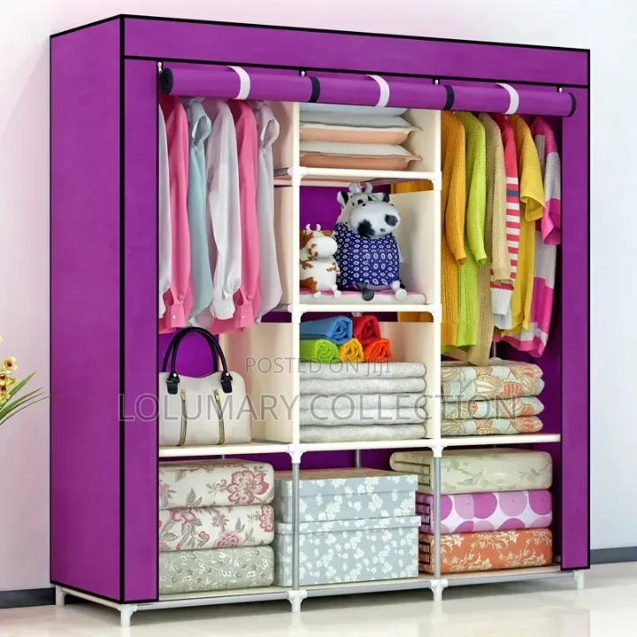3 Compartment Clothes Wardrobe