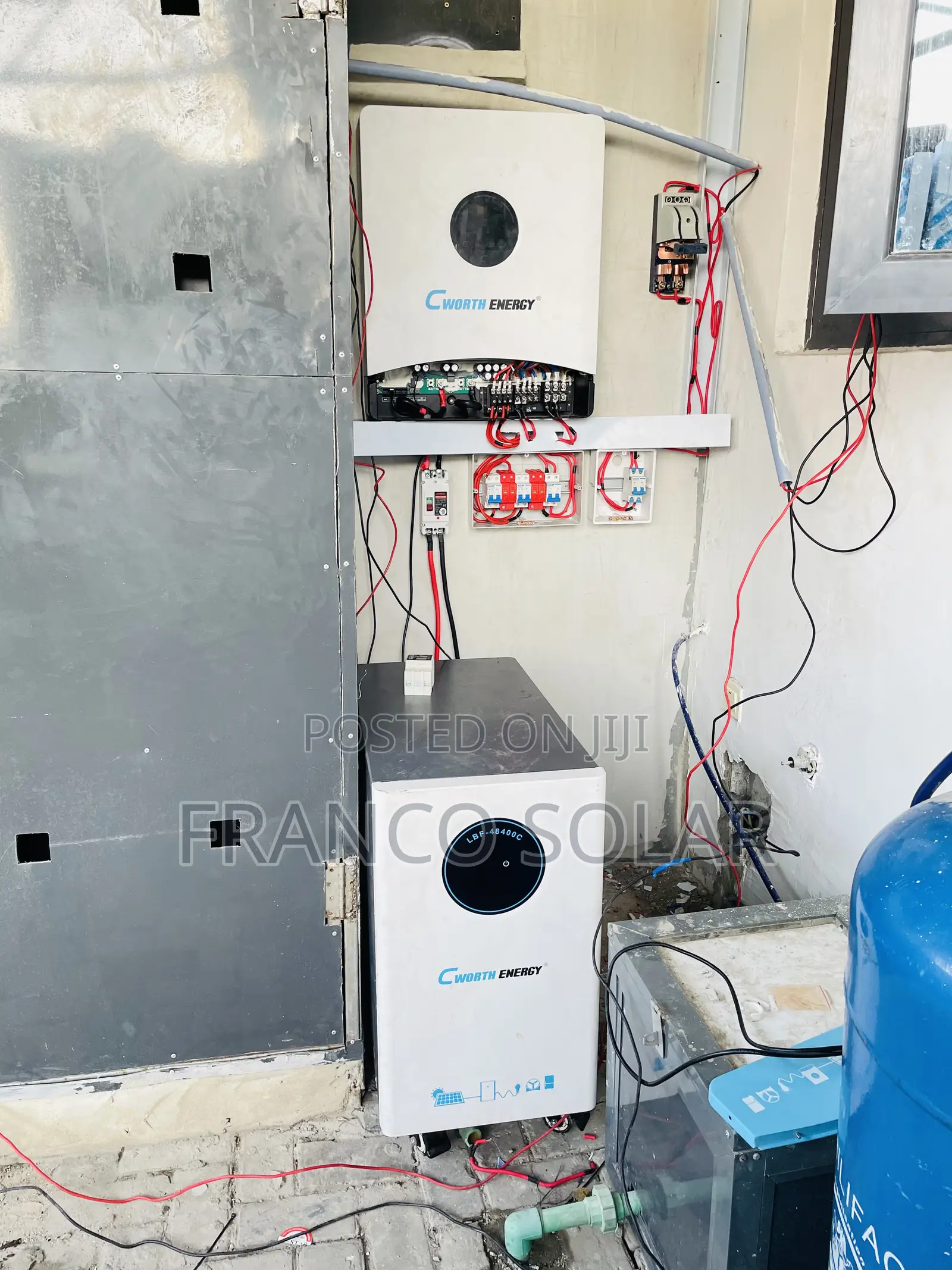12kva Cworth Energy / 15kwh Battery / 12pcs 650w Panel Complete Setup