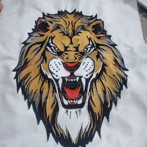 Lion Head Monogram Design