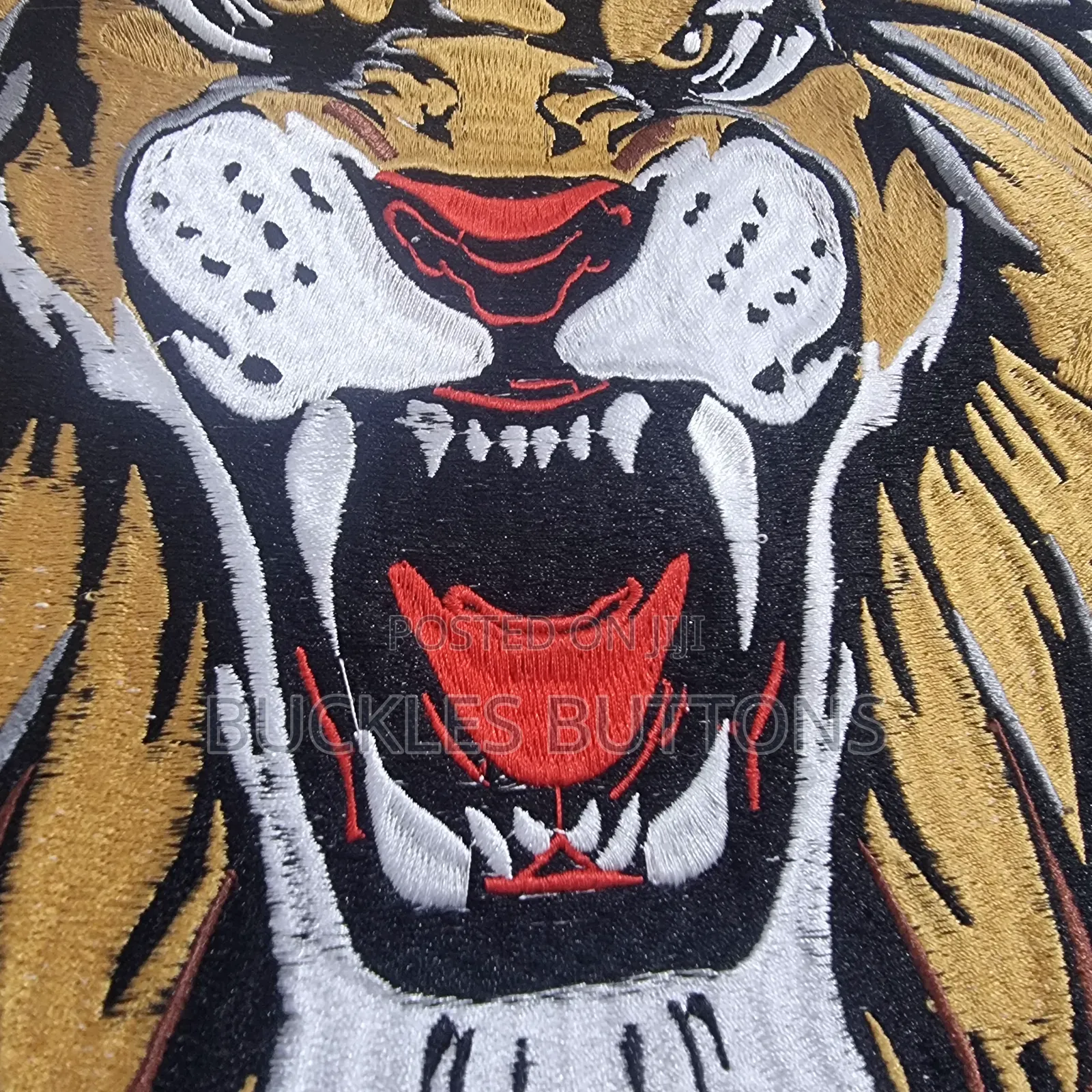 Lion Head Monogram Design