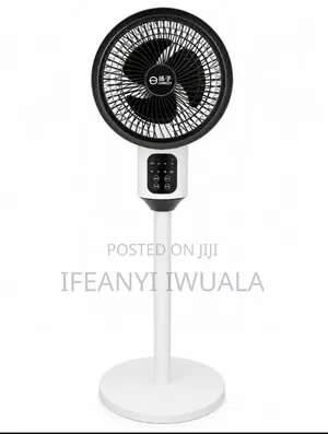 Mini Electric Standing Fan With Remote Control