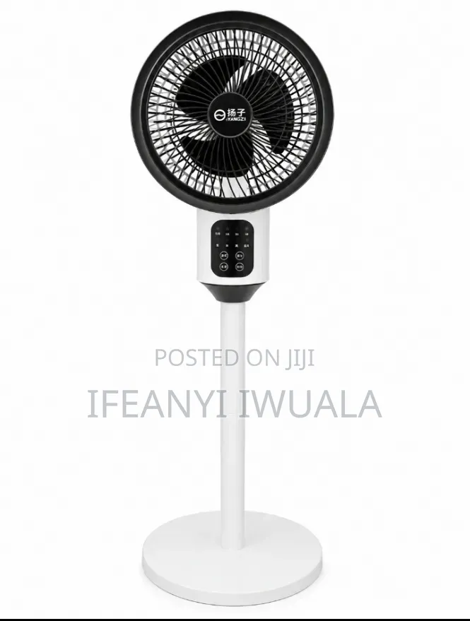 Mini Electric Standing Fan With Remote Control