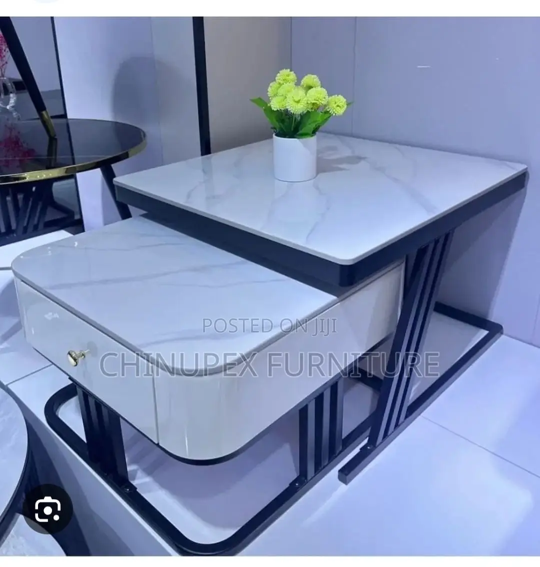 Marble Top Center Table Modern Design