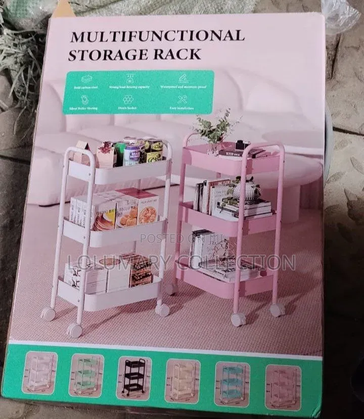 3 Layer Storage Trolley