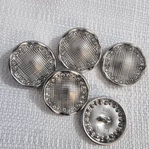 Silver Suits Buttons