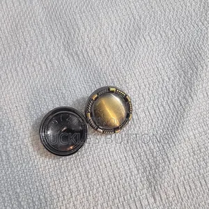 Bronze Gold Metal Button