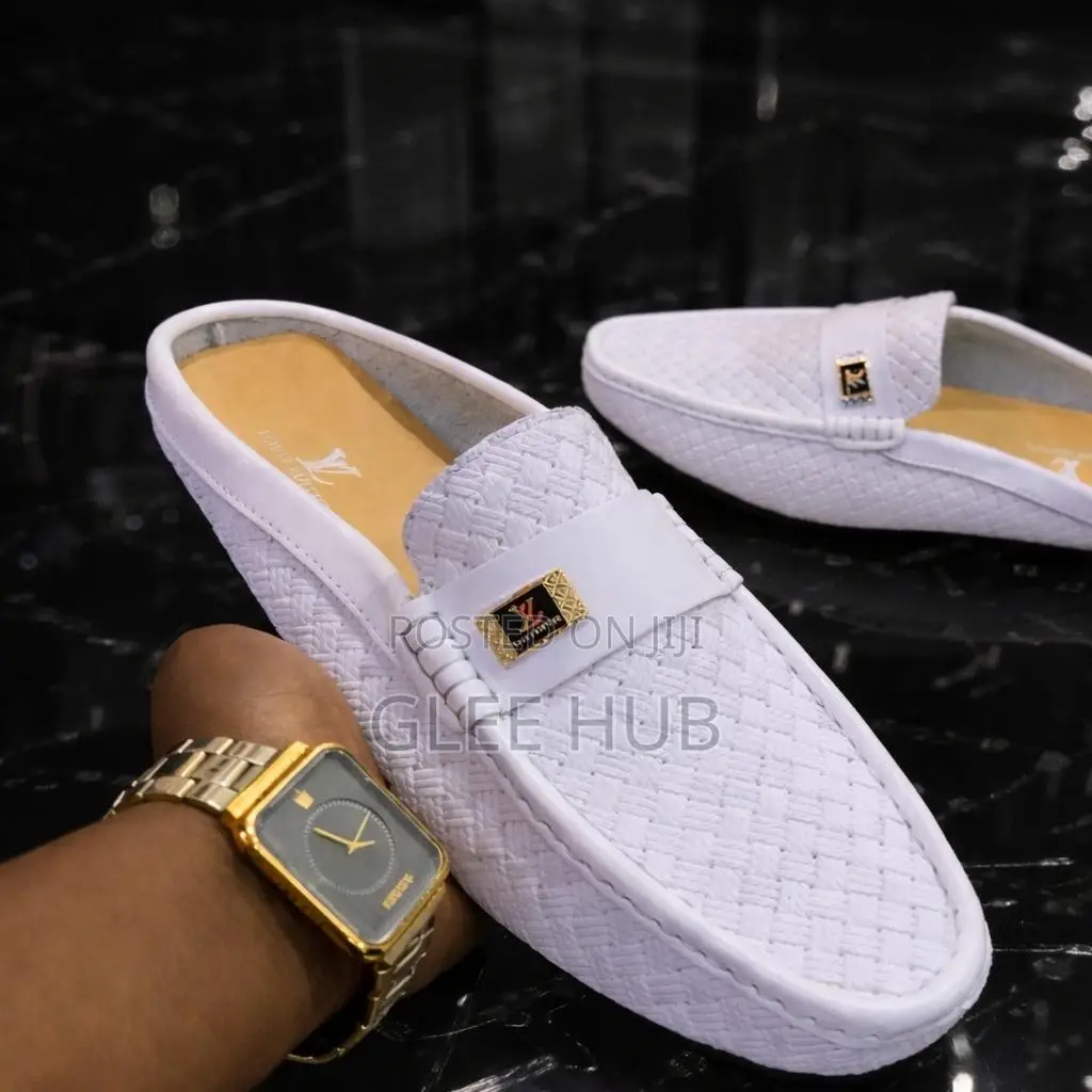 Patterned Half Shoes