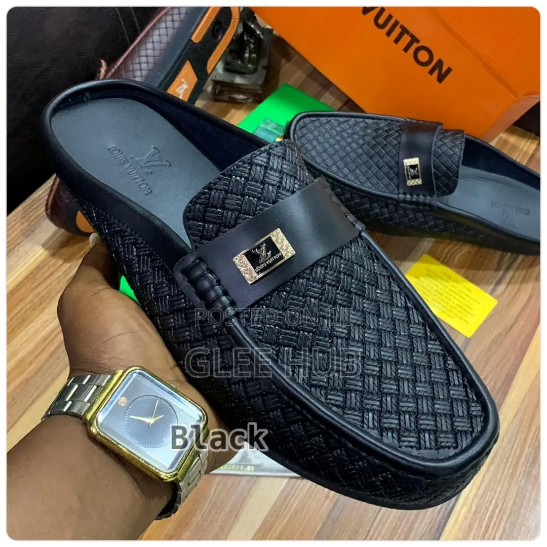 Patterned Half Shoes