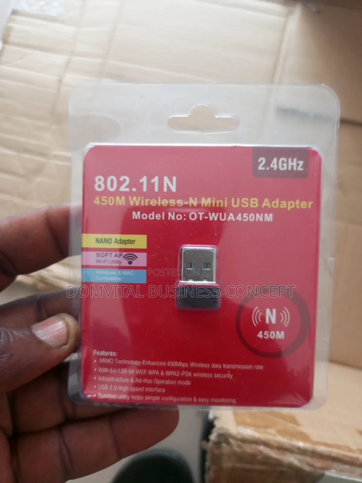 450m Wireless Mini Usb Adapter