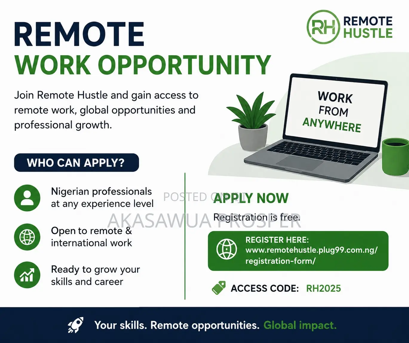 Remote Educator Opportunity