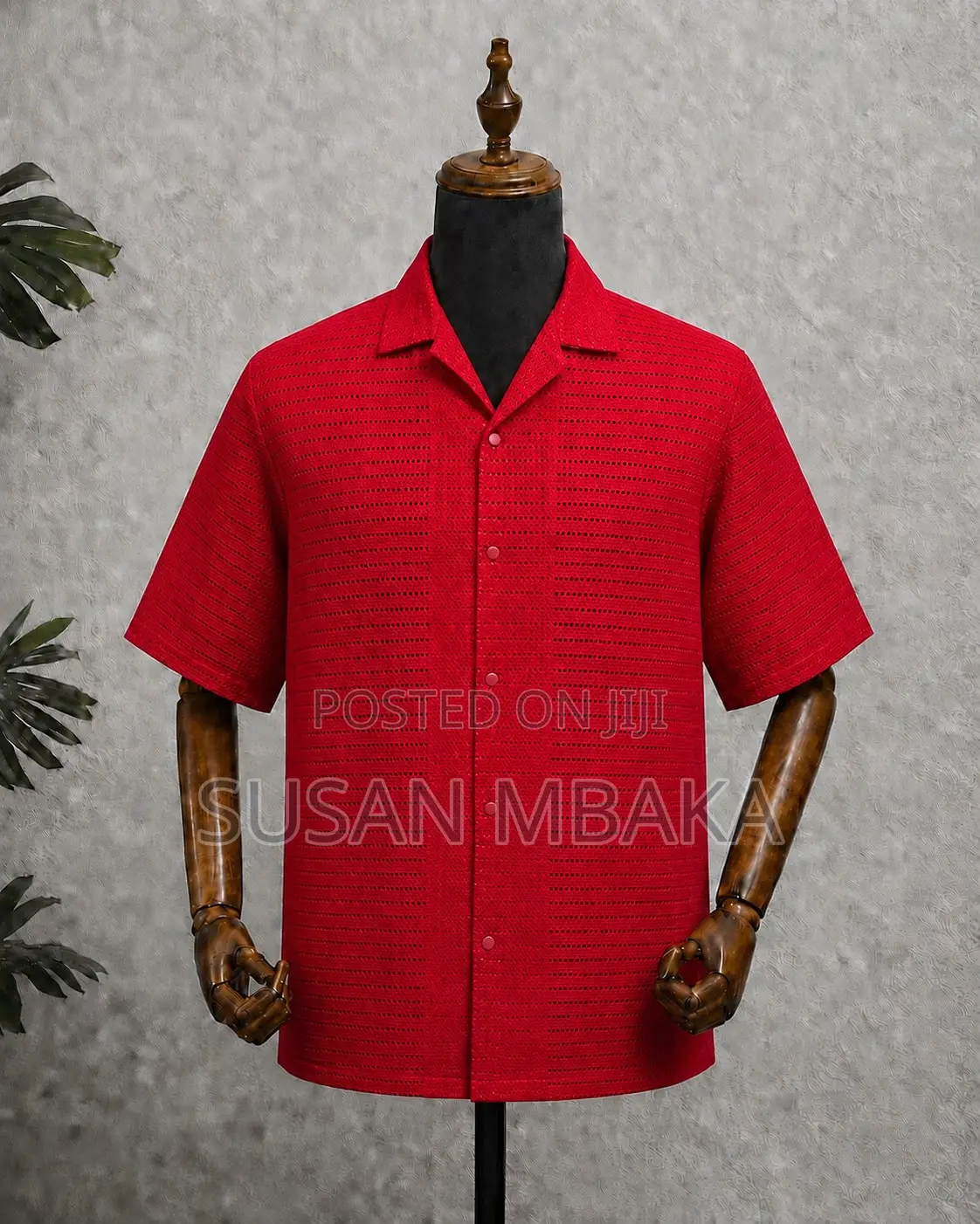 Men Net Shirt