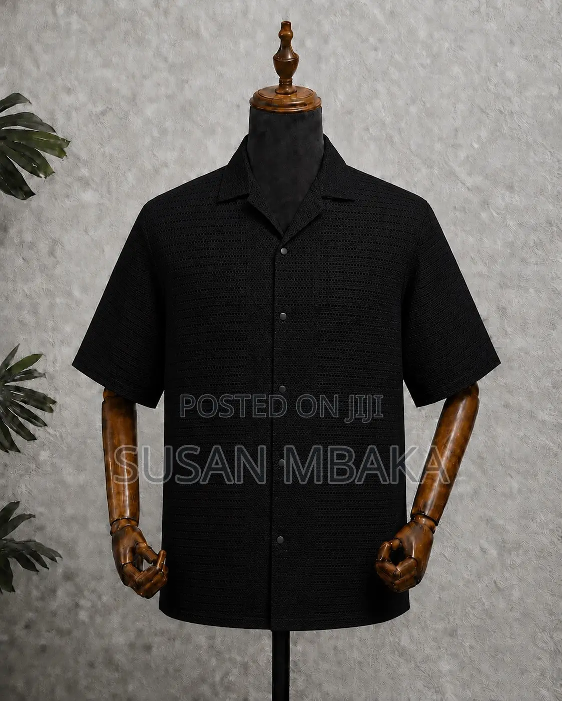 Men Net Shirt
