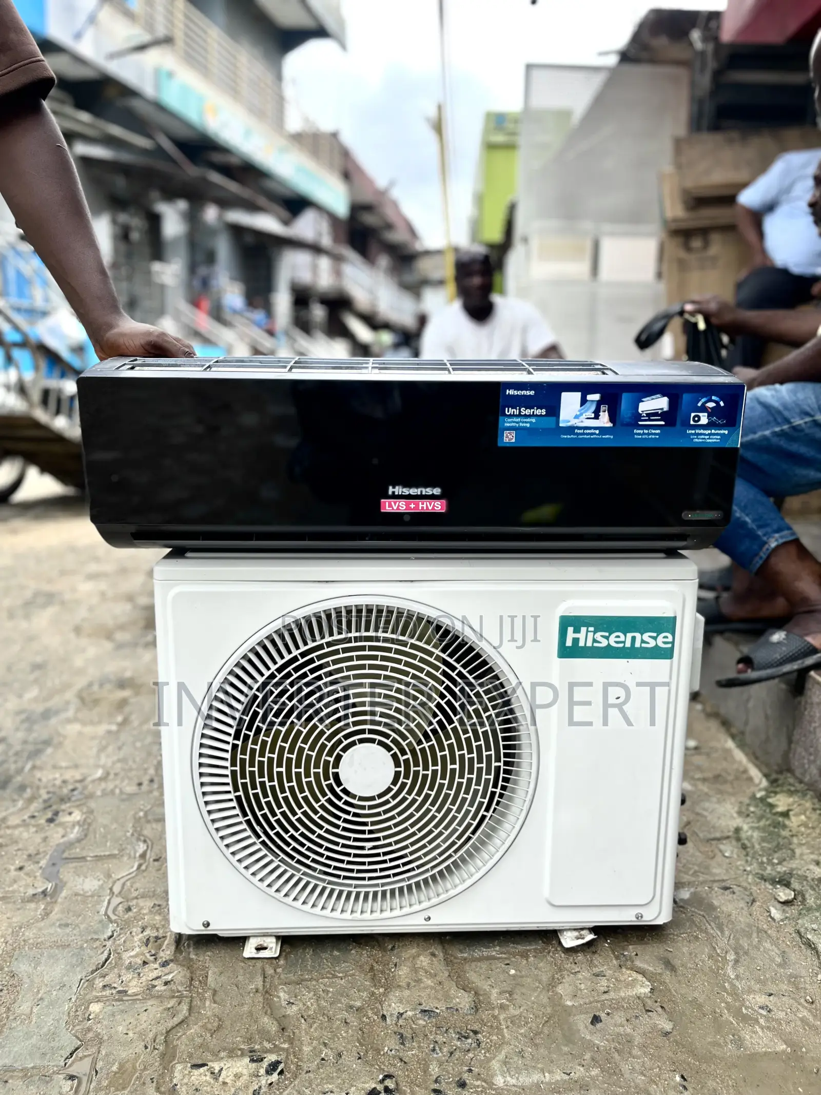 Hisense Black Split Air Conditioner
