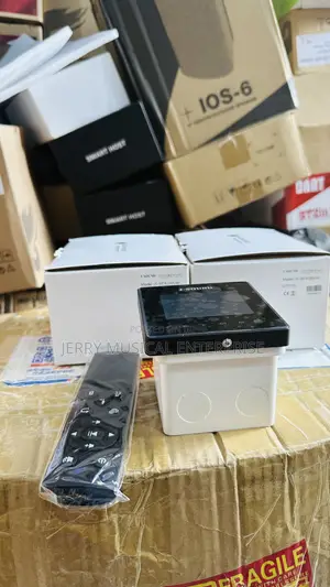 Black in Wall Amplifiers With Bluetooth and Usb