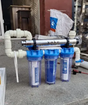 3in1 Sediment Water Filter With Uv Bacterial Sterilization