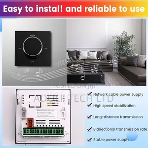 In-Wall Bluetooth Amplifier Background Music Control Panel