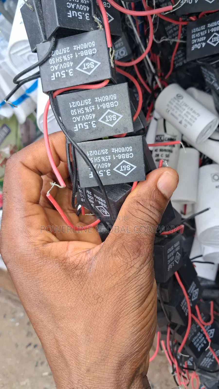 Fan Capacitor 4uf / 3.5uf for Capacitor Replacement Get From Powerline
