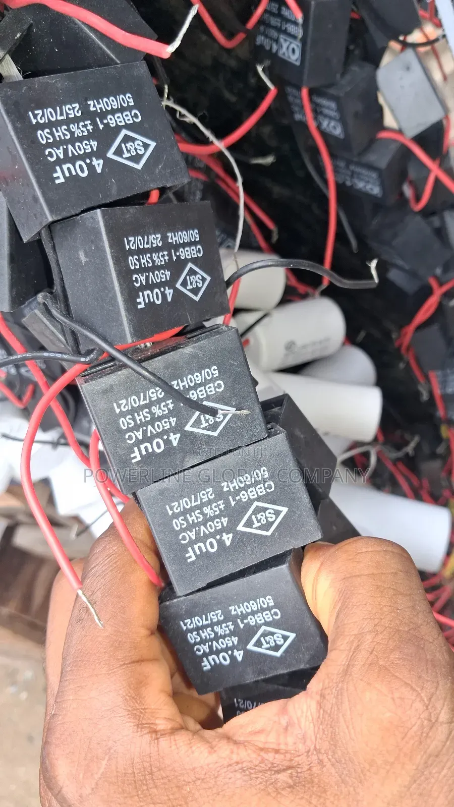 Fan Capacitor 4uf / 3.5uf for Capacitor Replacement Get From Powerline