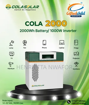 Cola 2000 Solar Generator