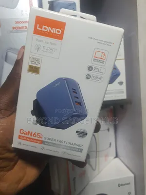 Ldnio Gan 65w Super Fast Charger