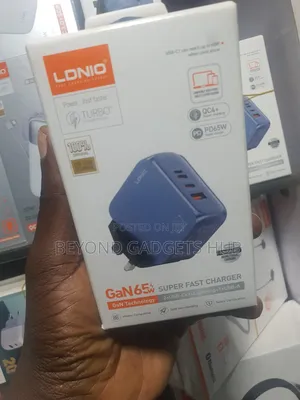 Ldnio Gan 65w Super Fast Charger