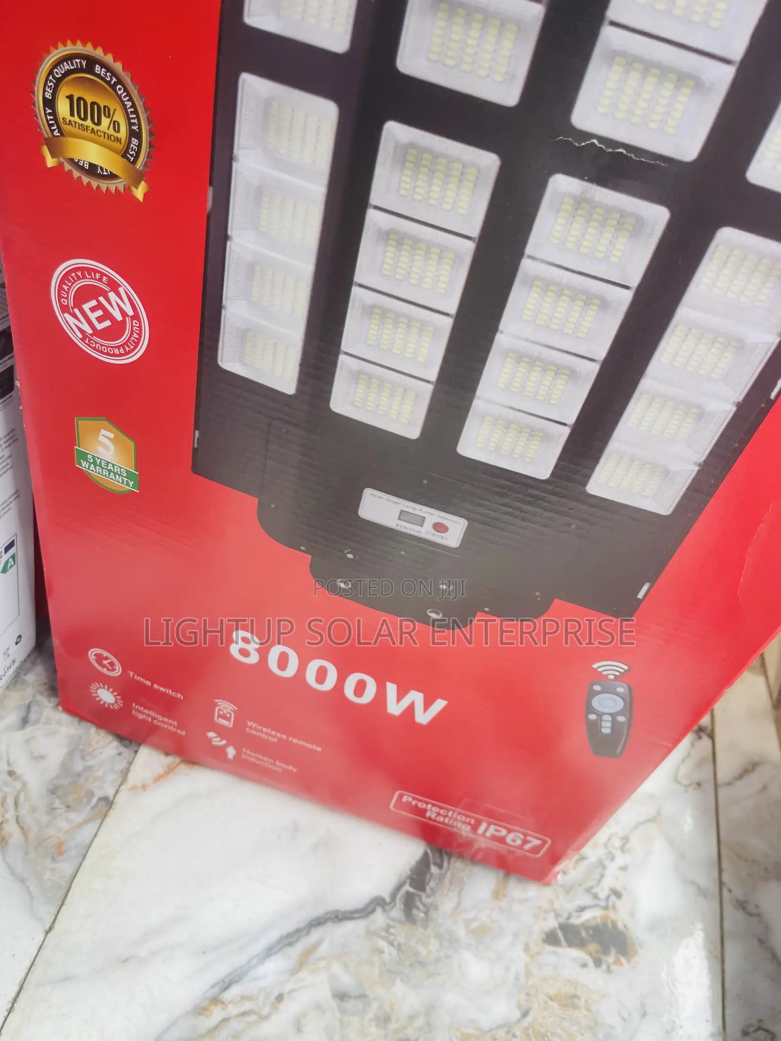 Jay Light 8000w Solar Street Light