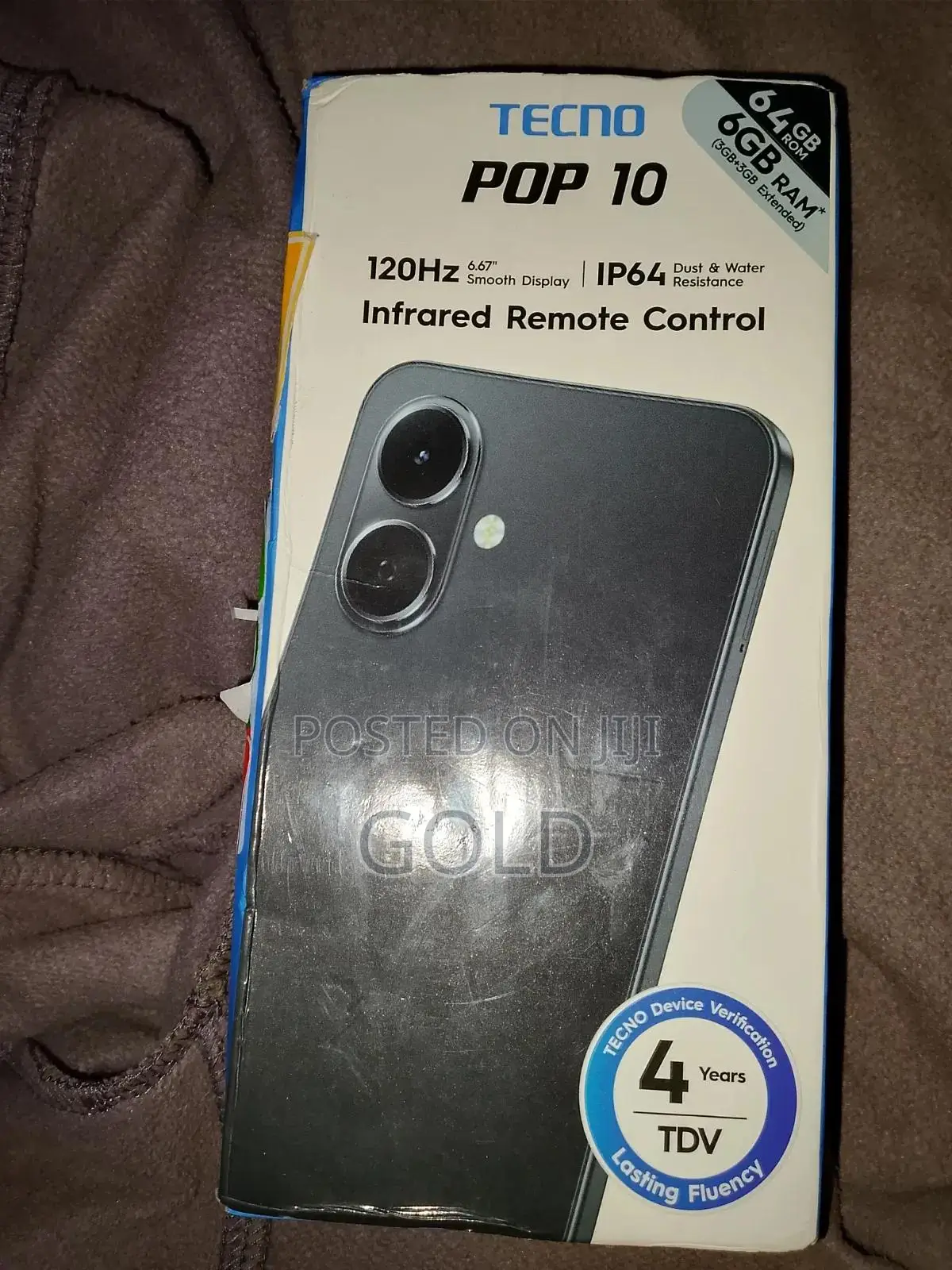 Tecno Pop 10 64 GB Gray