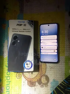 Tecno Pop 10 64 GB Gray