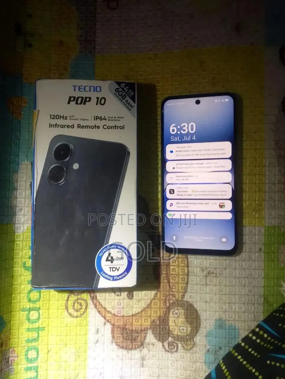 Tecno Pop 10 64 GB Gray