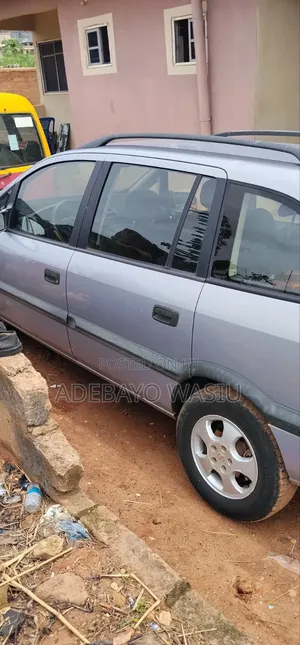 Opel Zafira 2001 Silver
