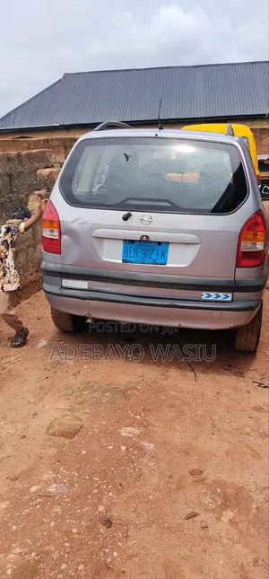 Opel Zafira 2001 Silver