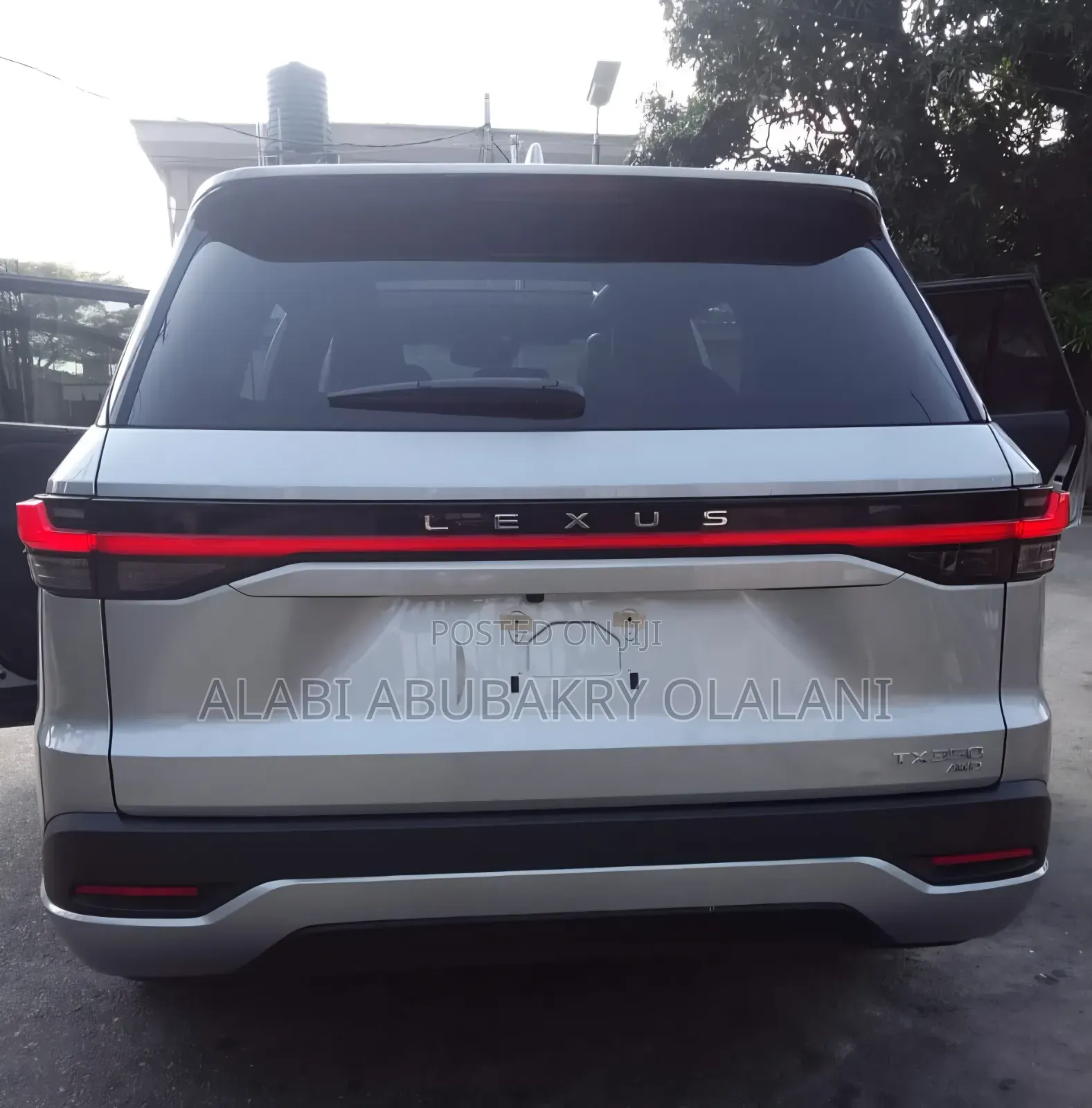 Lexus TX 2025 Silver