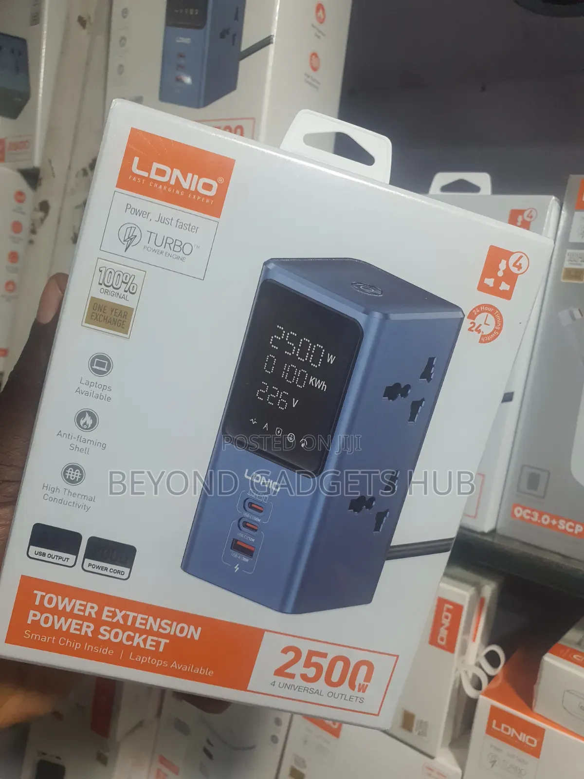 Ldnio 2500w Tower Extension Power Socket