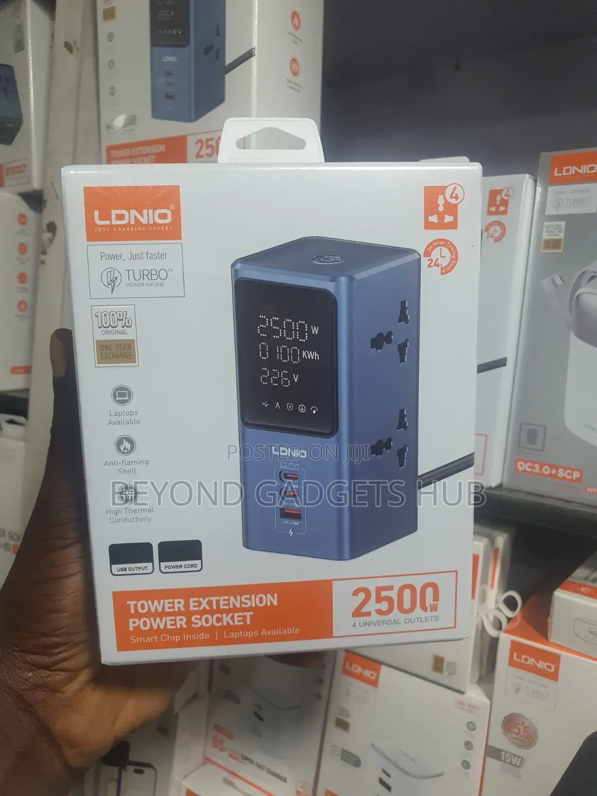 Ldnio 2500w Tower Extension Power Socket