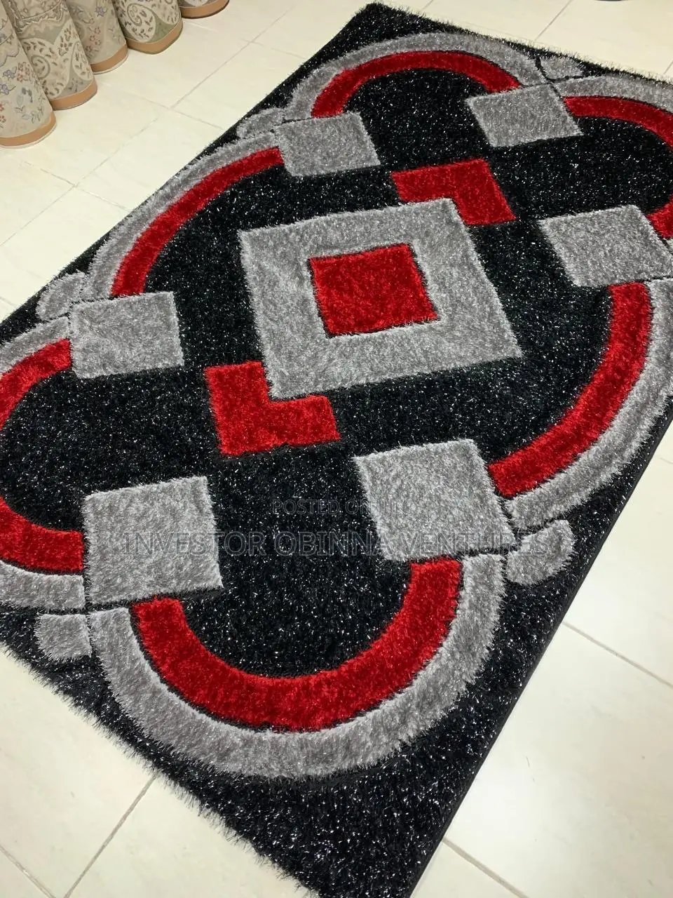 Turkey Hairy Rug- 4by6ft, 5by7ft, 7by10ft