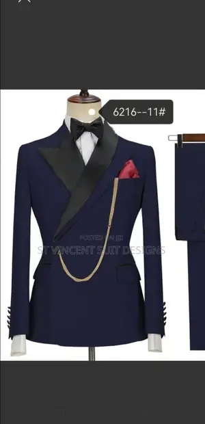 Navyblue Tuxedo Suit