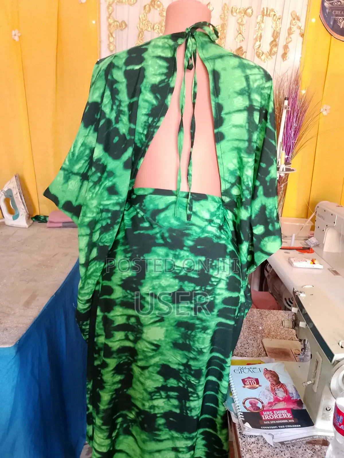 Bubu Open Back Dress