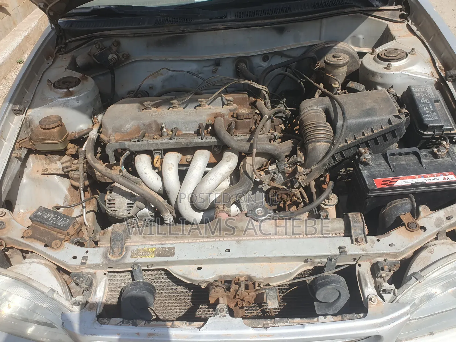 Toyota Corolla 2002 Silver