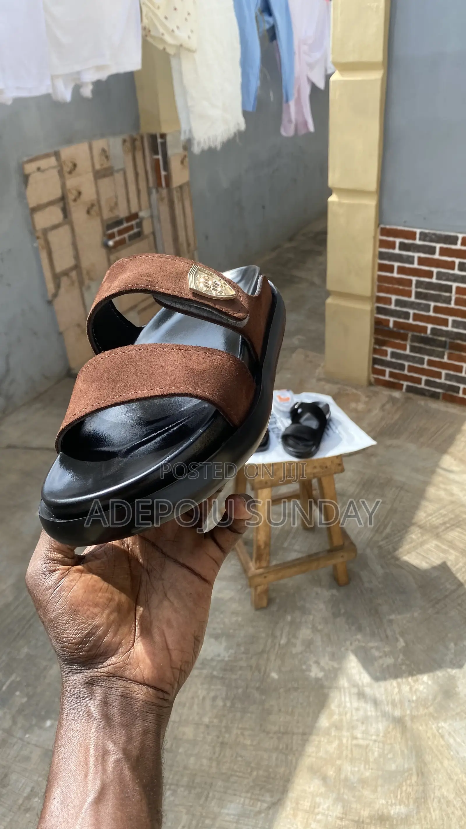Double Sole Palm Slippers
