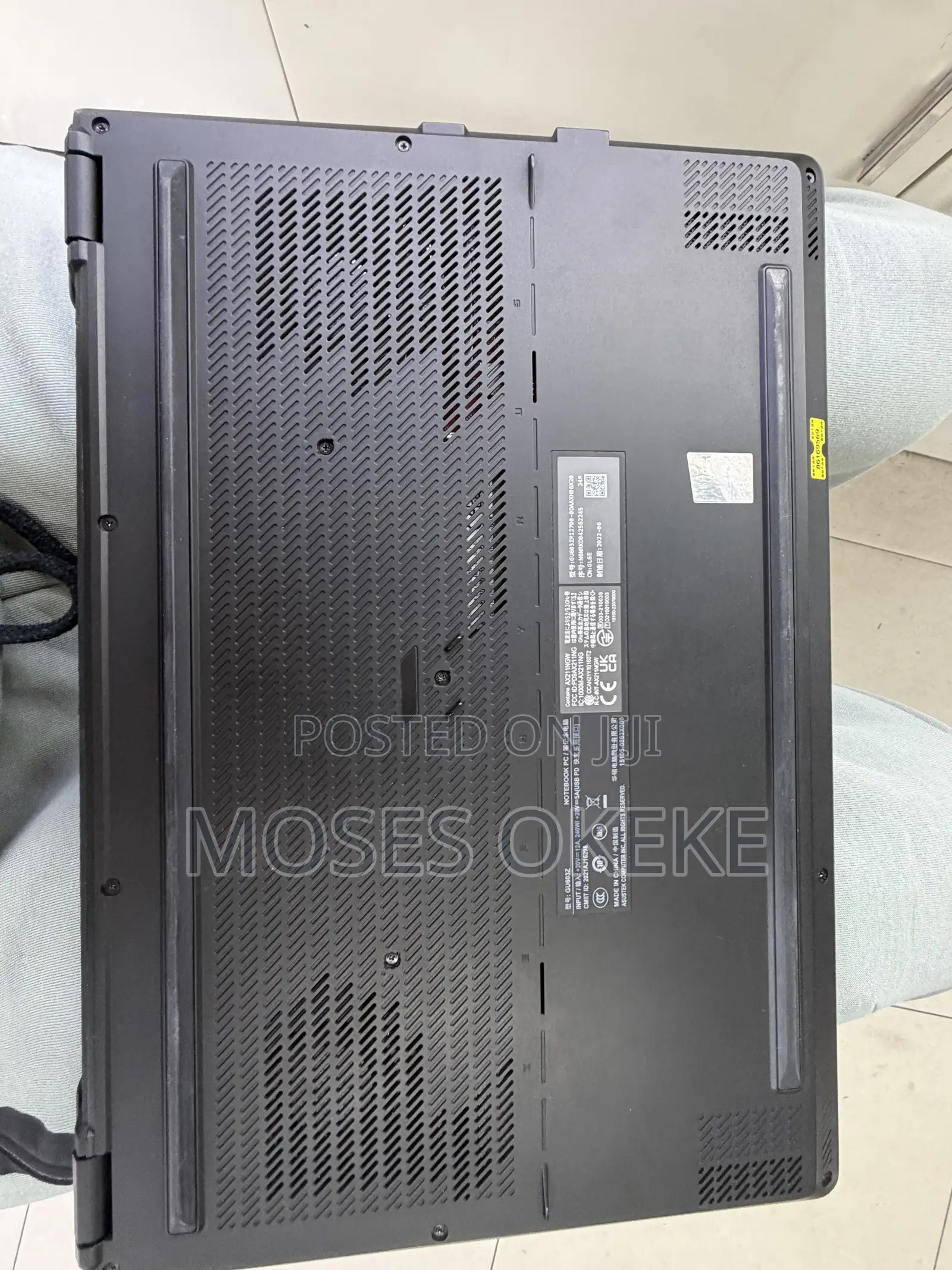 Laptop Asus ROG Zephyrus G16 16GB Intel Core i7 SSD 1T