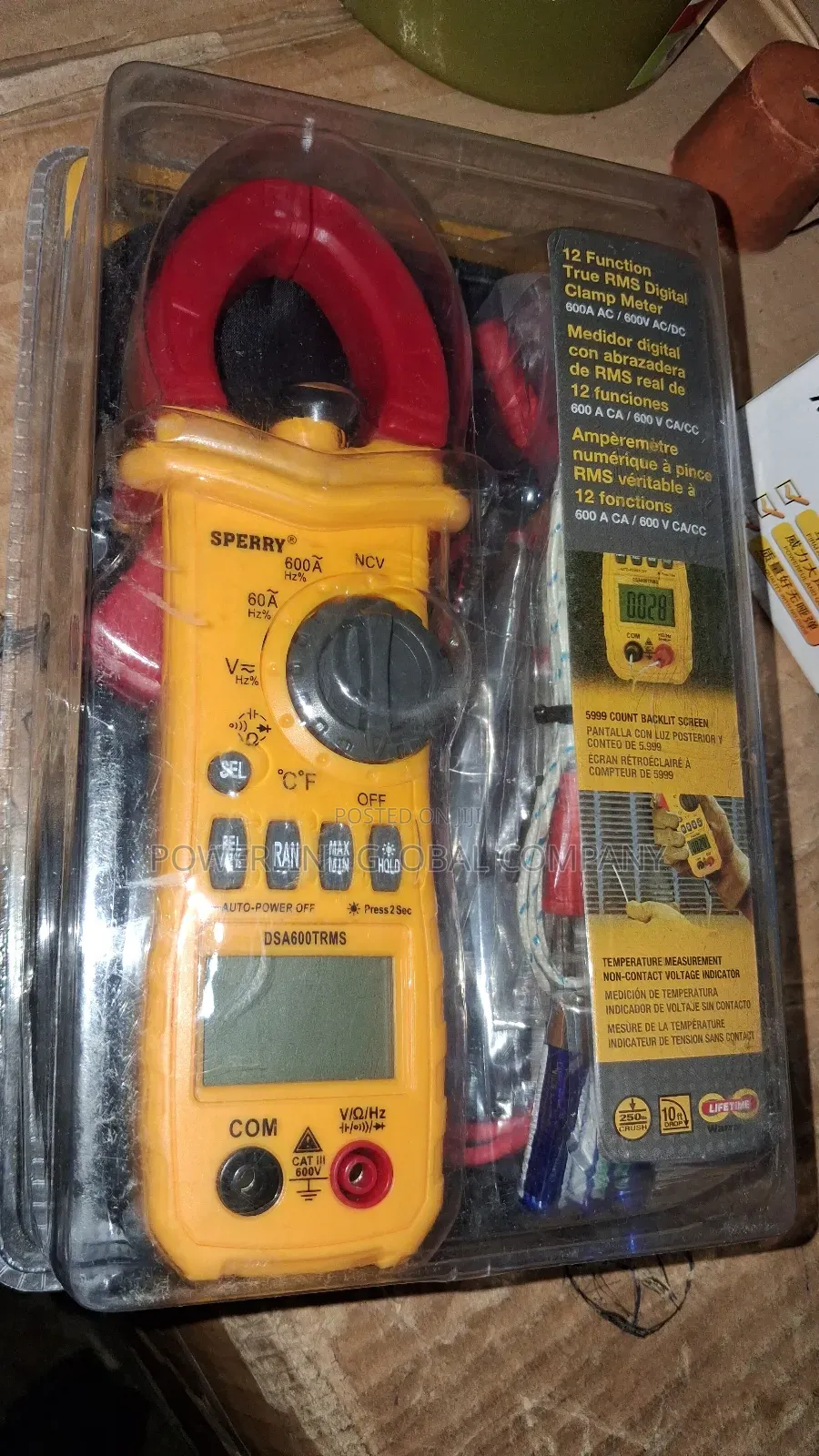 Mmeasuring Meter for Accurate Readings of Voltage/ Current/ Resistance