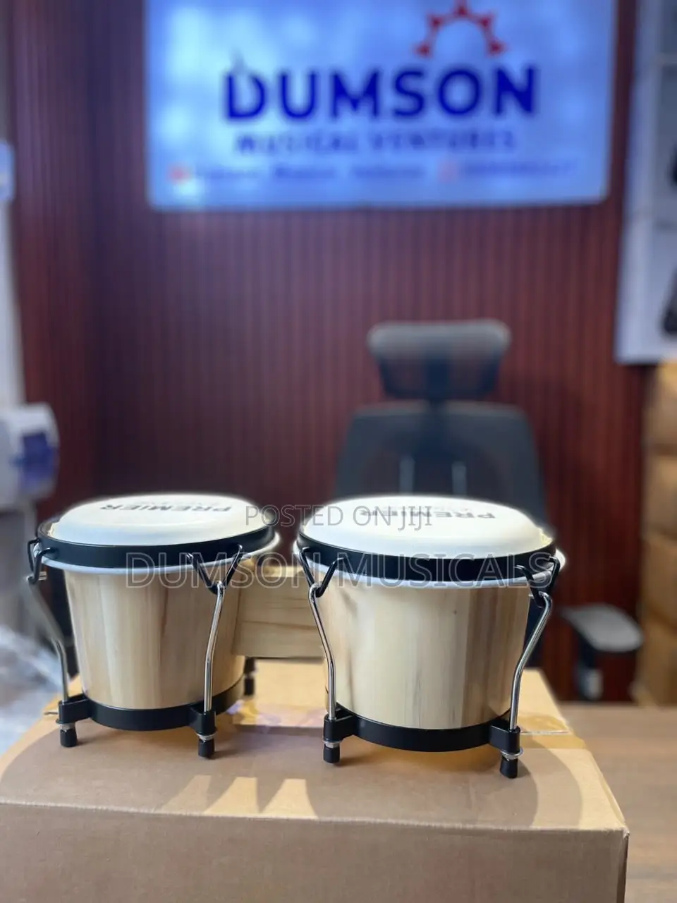Yamaha Professional Bongo Drum With Stand