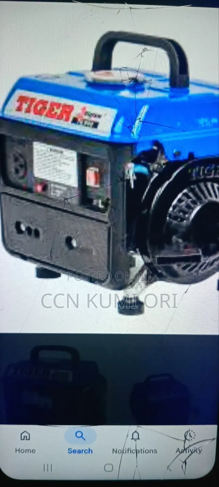 Tiger Tg950 Generator.