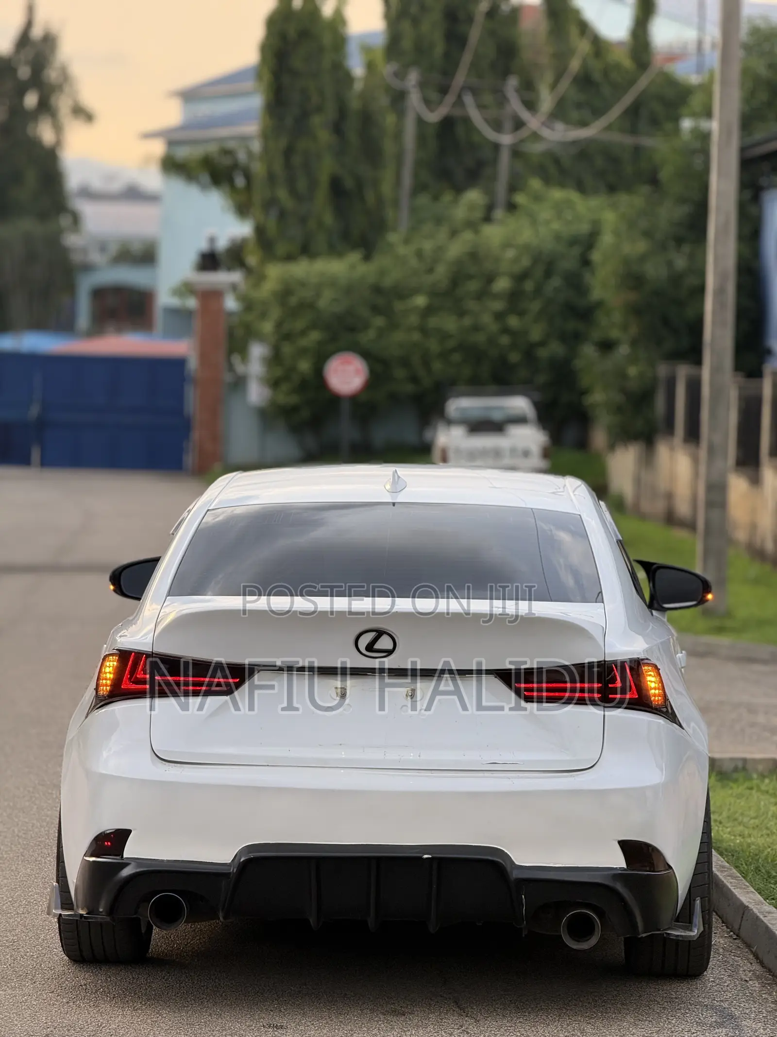 Lexus IS 2015 White
