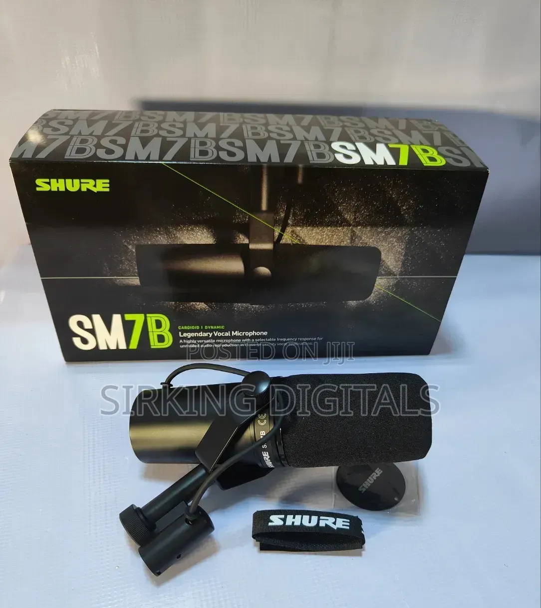 Shure Sm 7b Dynamic Studio Microphone
