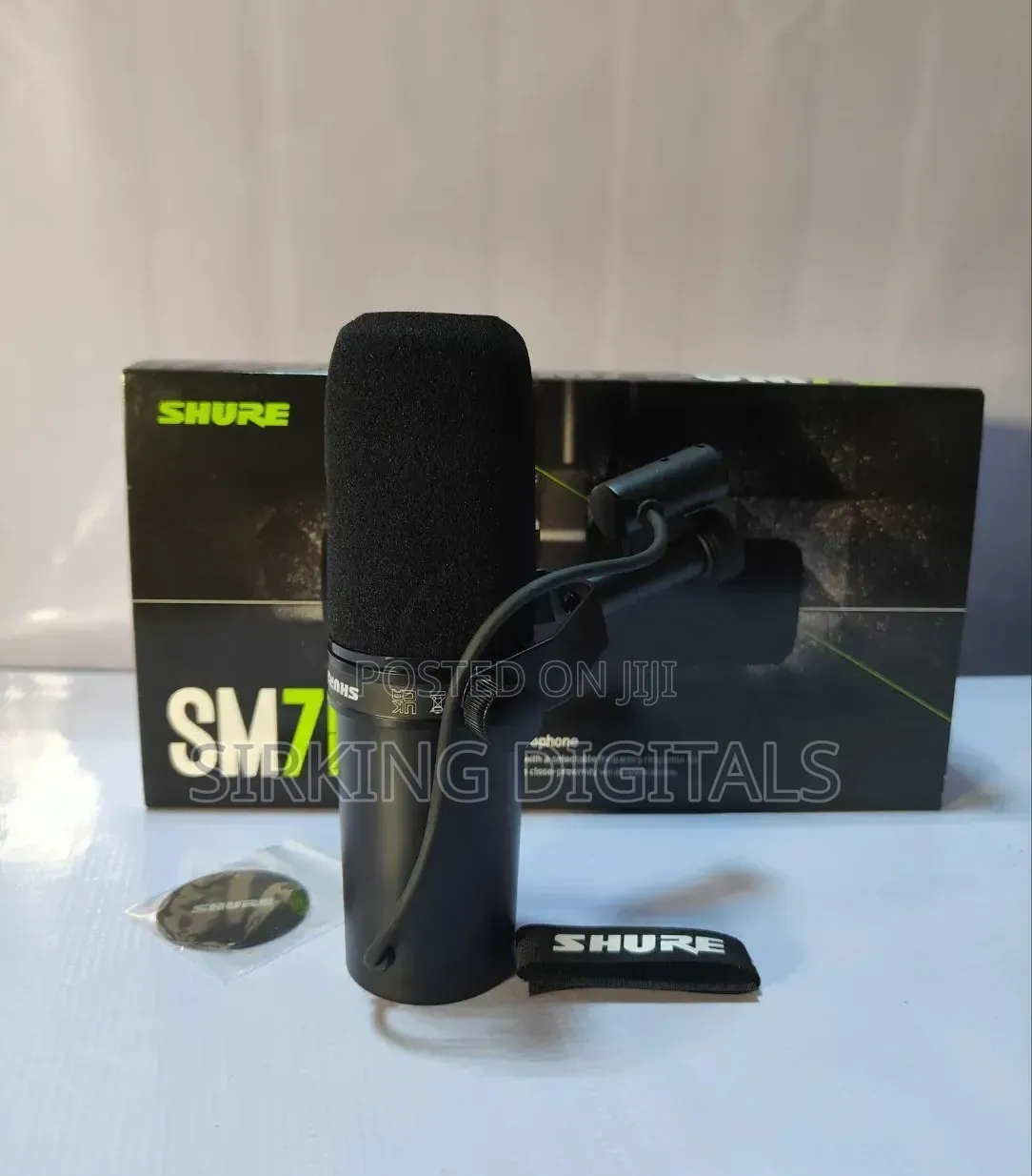 Shure Sm 7b Dynamic Studio Microphone
